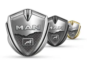 MAN Emblème Métal Insigne Look Sportif Top Qualité